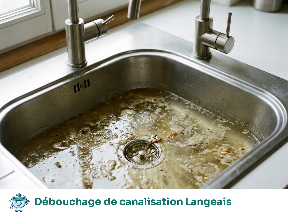 Débouchage de canalisation à Langeais