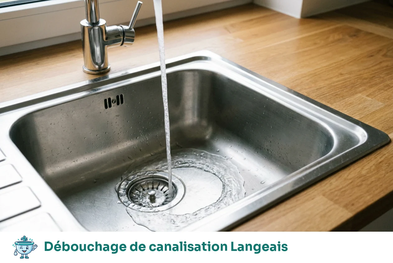 Débouchage de canalisation à Langeais