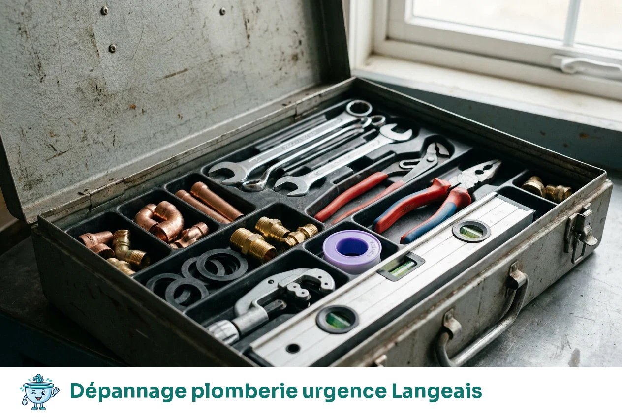 Dépannage plomberie urgence à Langeais