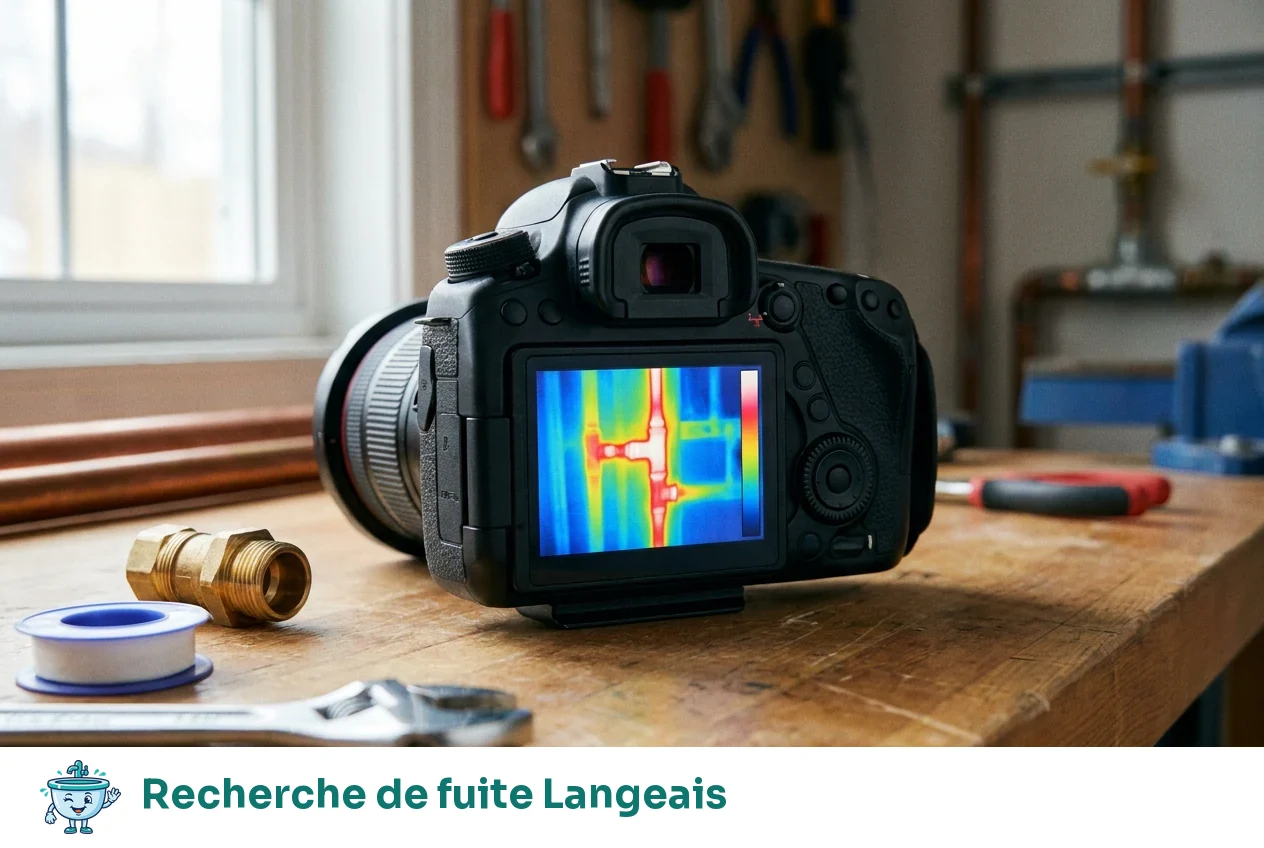 Recherche de fuite à Langeais