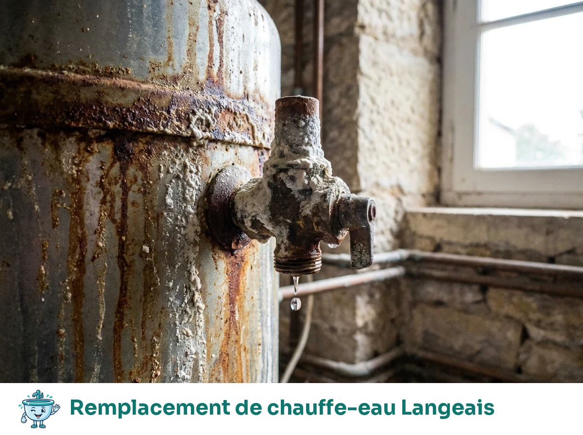 Remplacement de chauffe-eau à Langeais