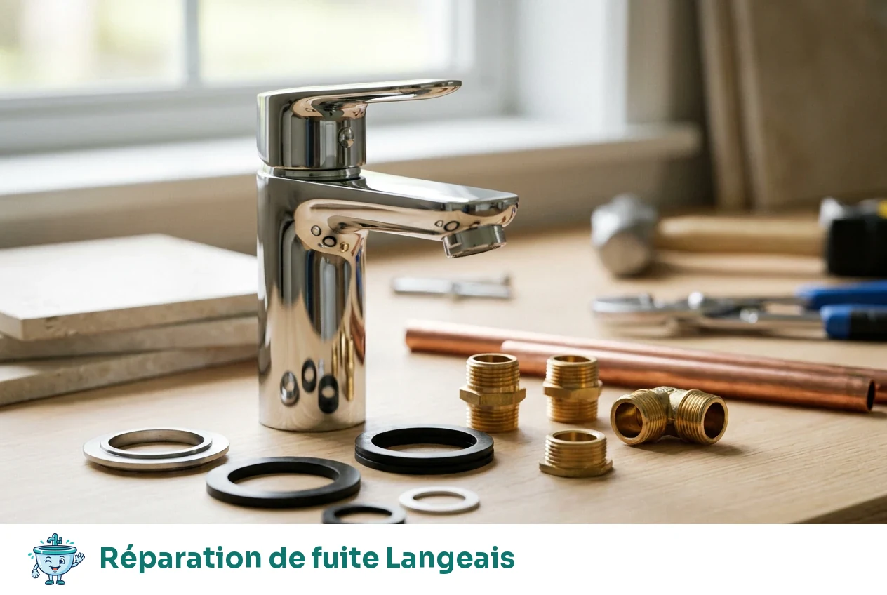 Réparation de fuite à Langeais