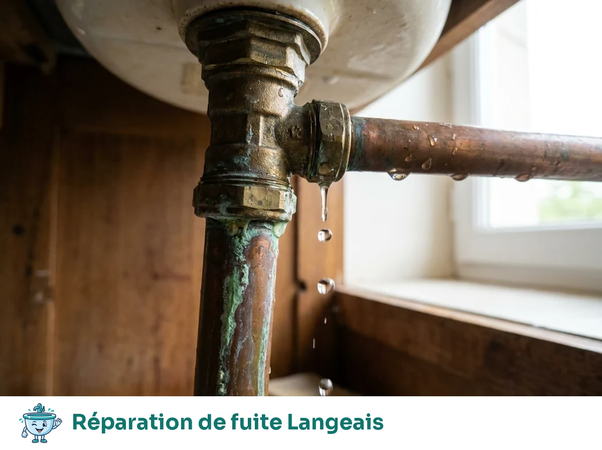 Réparation de fuite à Langeais