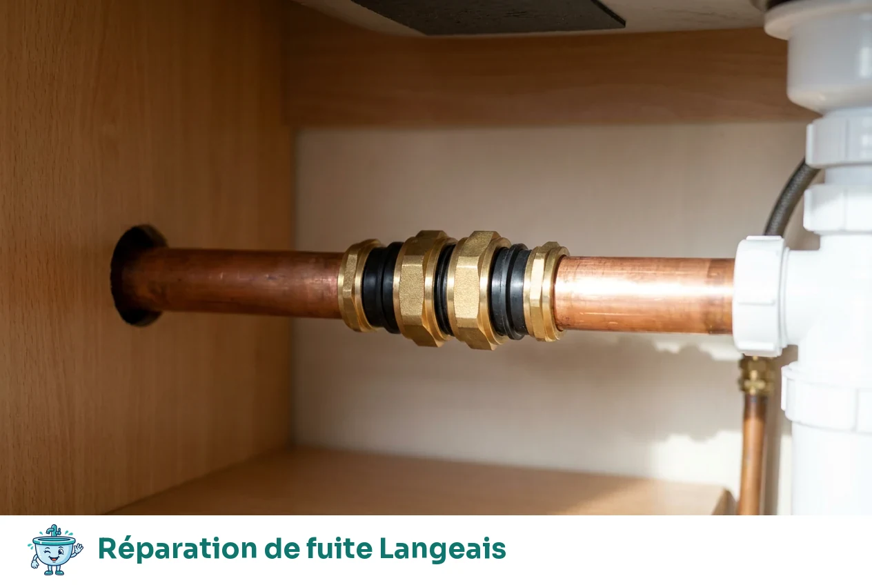 Réparation de fuite à Langeais