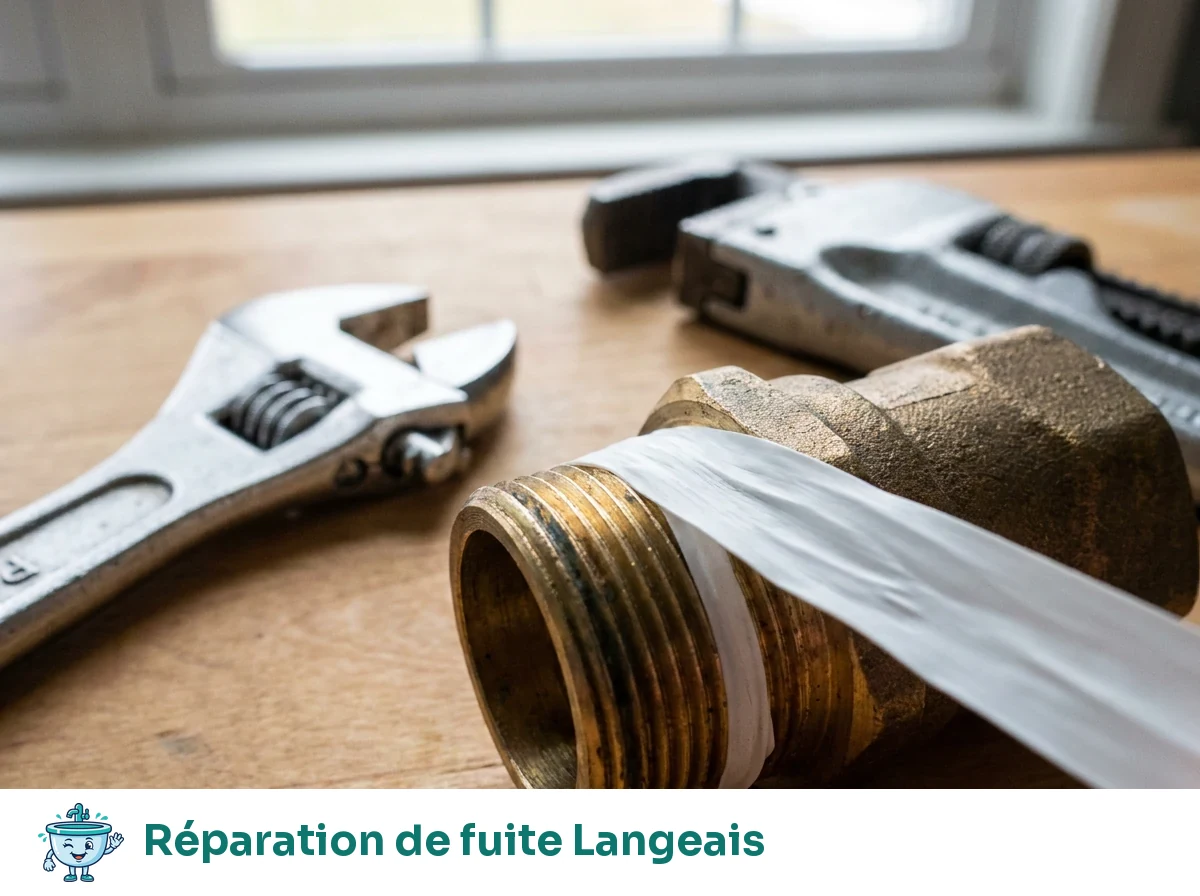 Réparation de fuite à Langeais