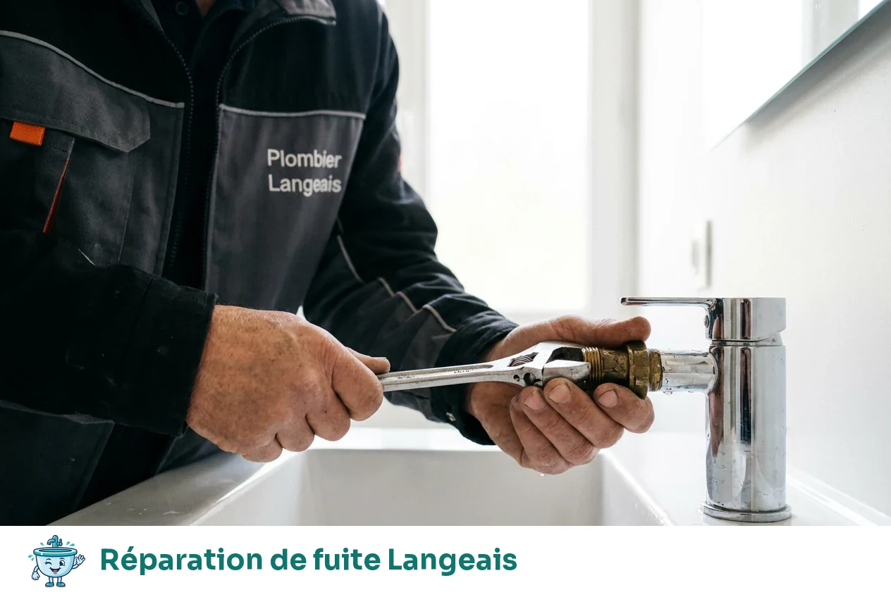 Réparation de fuite à Langeais